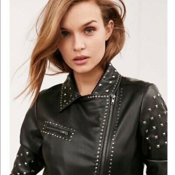 UO Silence + Noise Faux Leather Embroidered jacket - Picture 5 of 7